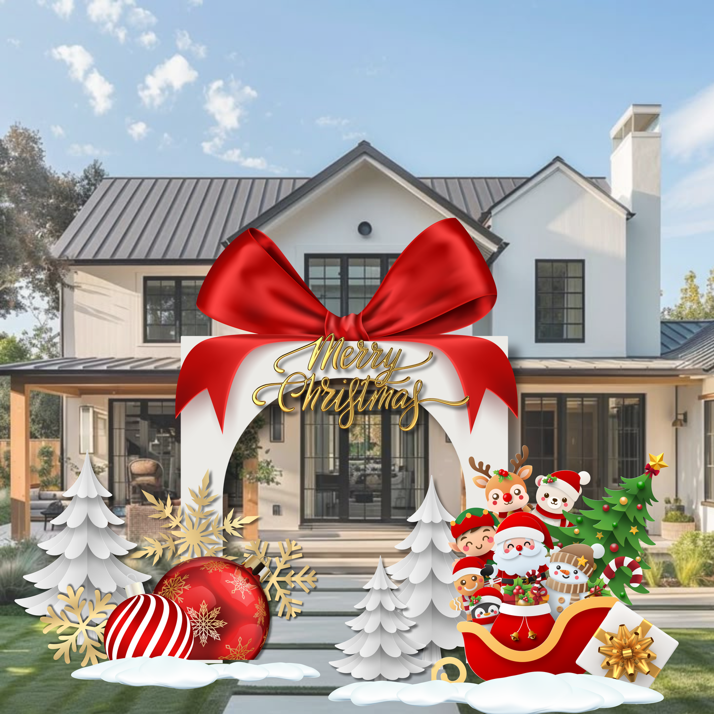 Merry In Plaid-Christmas-DIGITAL FILES