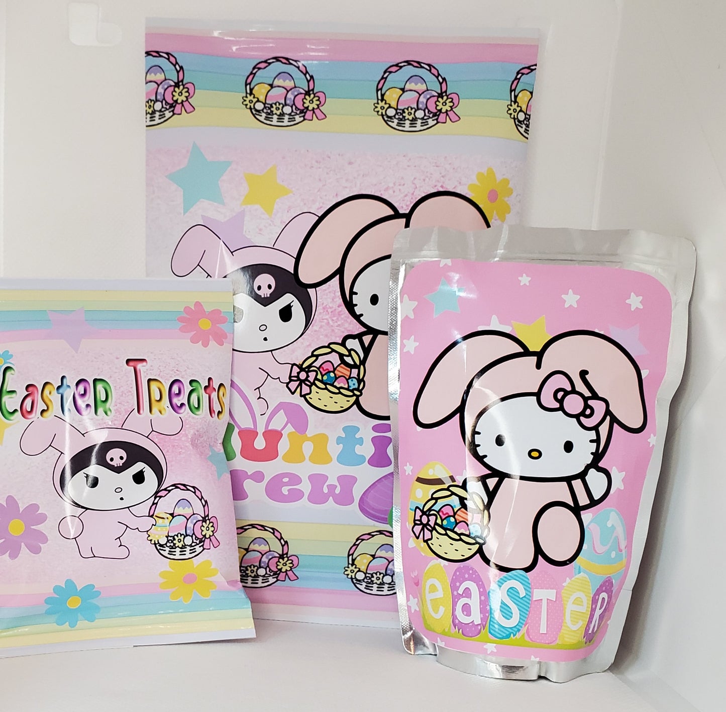 Printable Easter Basket Treat Stuffer Package that you can download and print at home