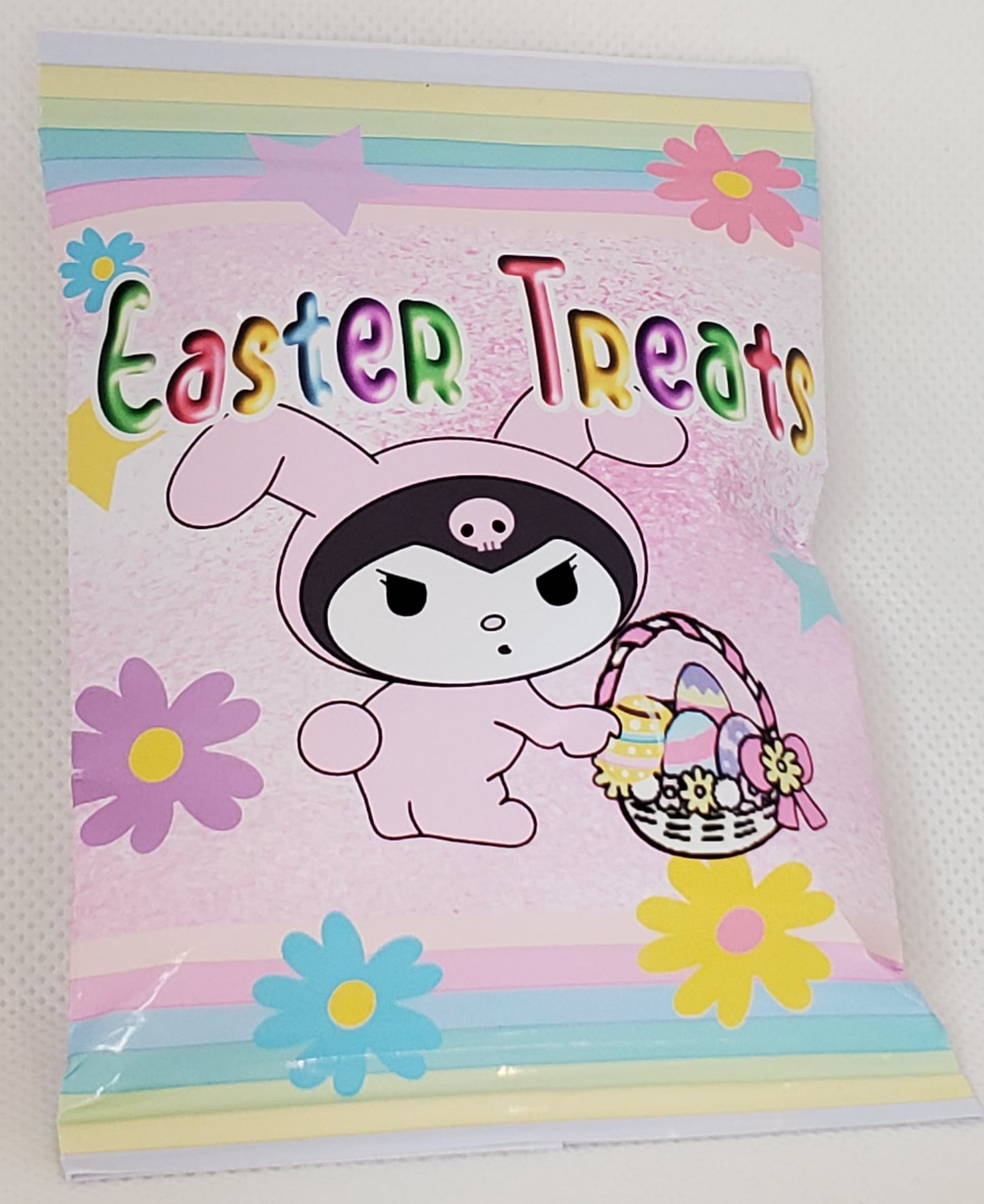 Printable Easter Basket Treat Stuffer Package that you can download and print at home