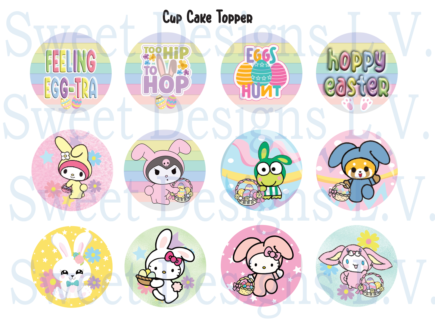 Printable Easter Basket Treat Stuffer Package that you can download and print at home