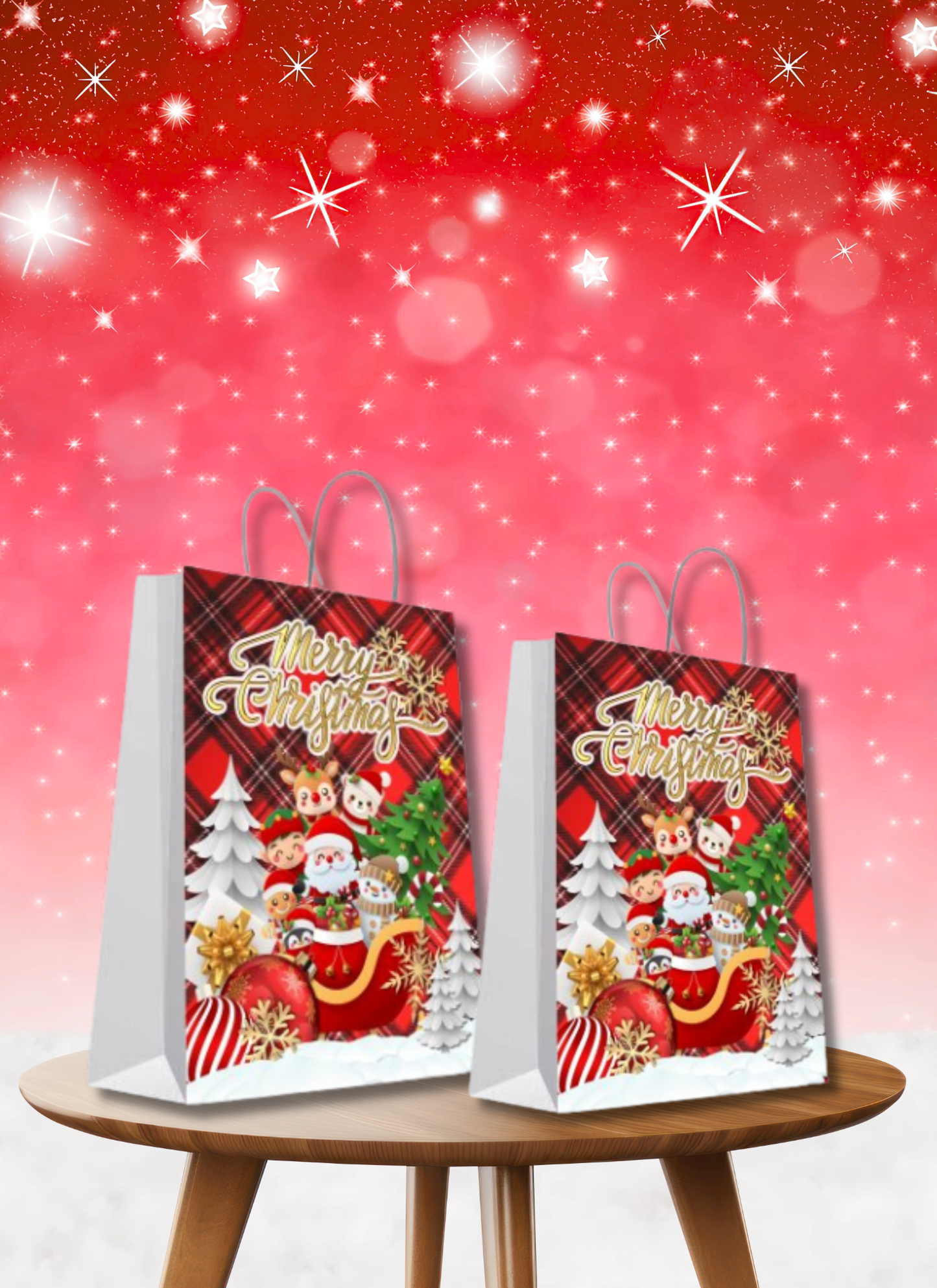 Merry In Plaid-Christmas-DIGITAL FILES